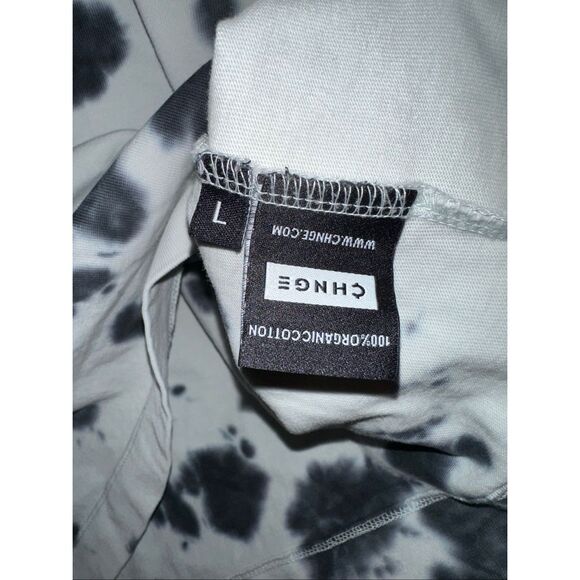 CHNGE Butterfly Tie-Dye Short-Sleeve Crop Top – Women’s Size Large - Picture 6 of 10